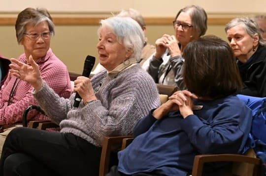 HER Club presentation at Wake Robin