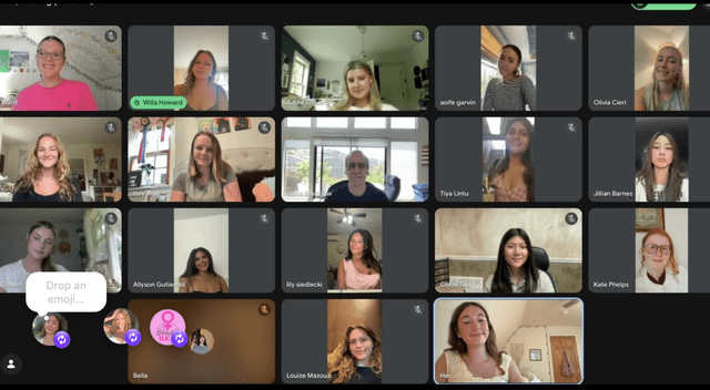 HER students in a virtual AMA with Steve Stecklow