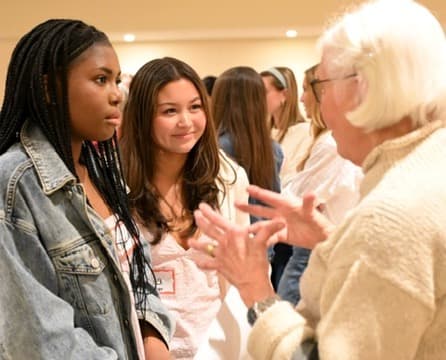 HER Club presentation at Wake Robin